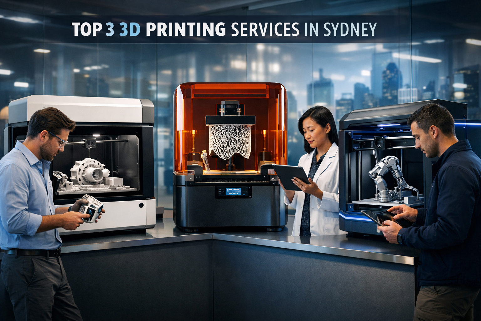 Top 3 3D Printing Services in Sydney